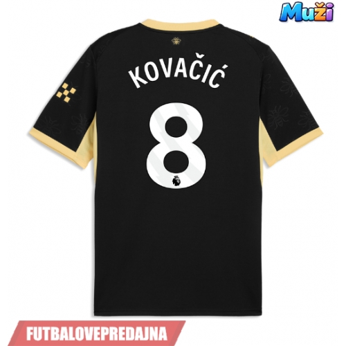 Lacne Muži Futbalové dres Manchester City Mateo Kovacic #8 2026-27 Krátky Rukáv - Preč